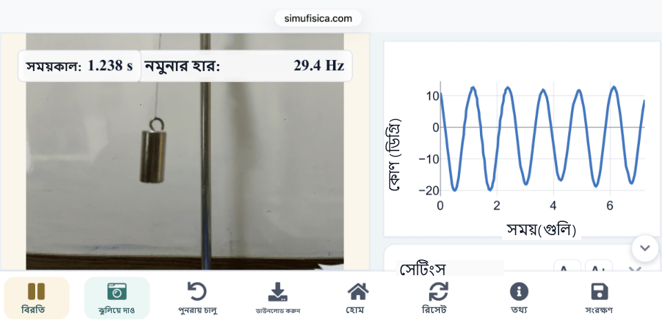 ক্যামেরা সহ দোলক