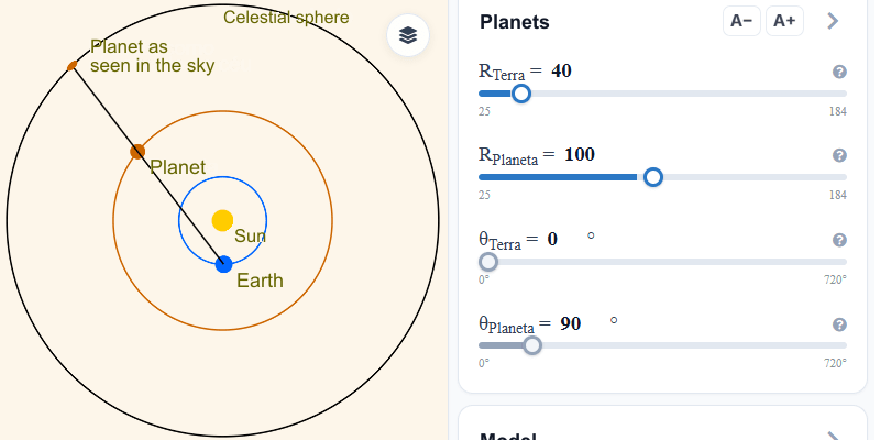 Heliocentric and geocentric models