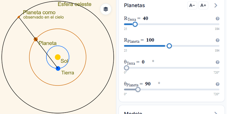 Modelo heliocéntrico y geocéntrico