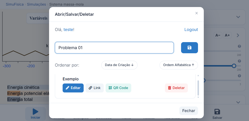 Salvamento na nuvem — exemplo 2