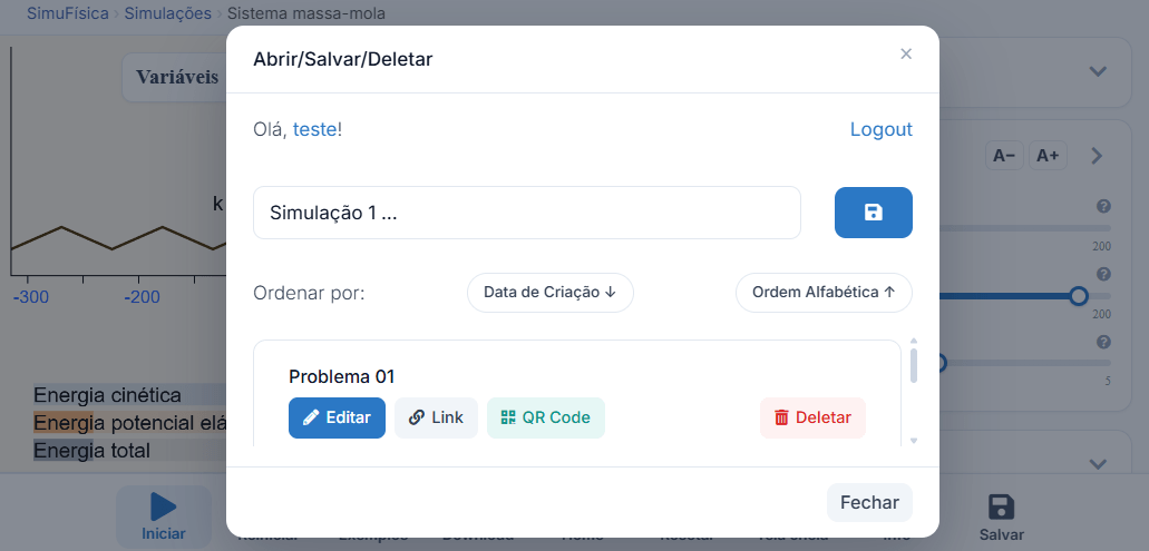 Salvamento na nuvem — exemplo 3