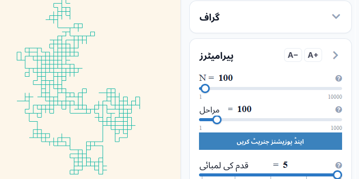بے ترتیب چلنا